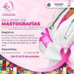 CAMPAÑA DE MASTOGRAFÍAS EN EL MES ROSA